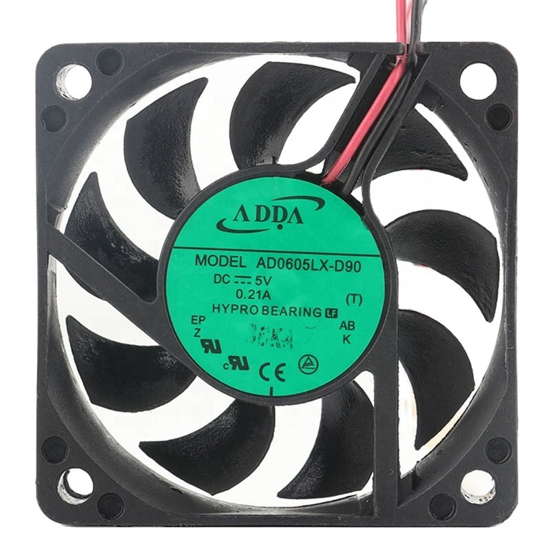 ADDA 12V 24V DC5V 0.21A EC AC 60*60*15MM CM 6015 2-wire High-air Volume Inverter Mute AD0605LX-D90 Cooling Fan
